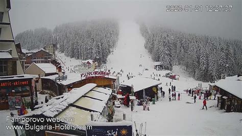 pamporovo live cam|Pamporovo Webcams